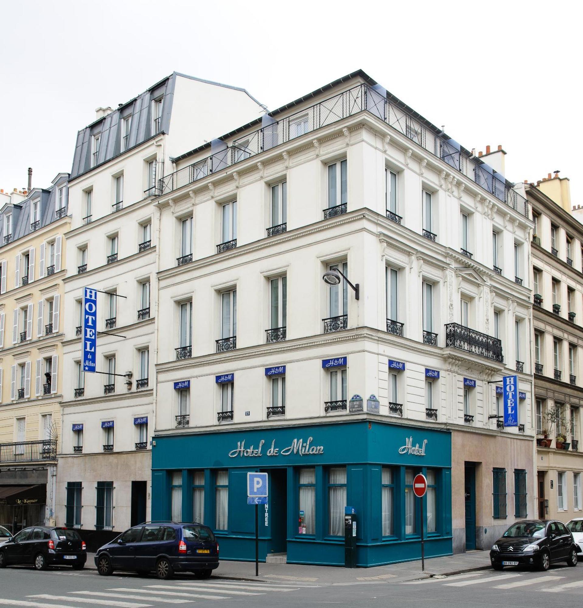 Hotel De Milan 파리 외부 사진